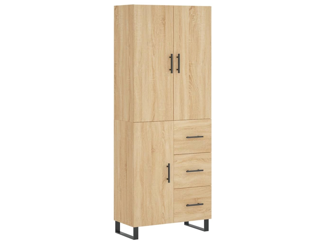 Highboard, Highboards Vidaxl Marrom Madeira Processada (n/a)