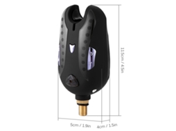 Alarme de Pesca Sem Fio Digital com Led