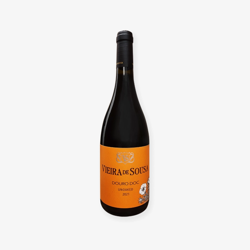 Vieira de Sousa Unoaked Tinto 2021 (75 cl)