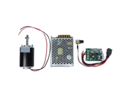 Motor Elétrico de Alta Velocidade Dc com Regulador 12v 3500rpm 30w com S/MARCA
