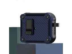Camada protetora de fibra de carbono para fones de ouvido com interruptor magnético automático GIECY