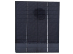 Painel solar monocristalino 6 W 12 V para uso externo BRILVIBERA