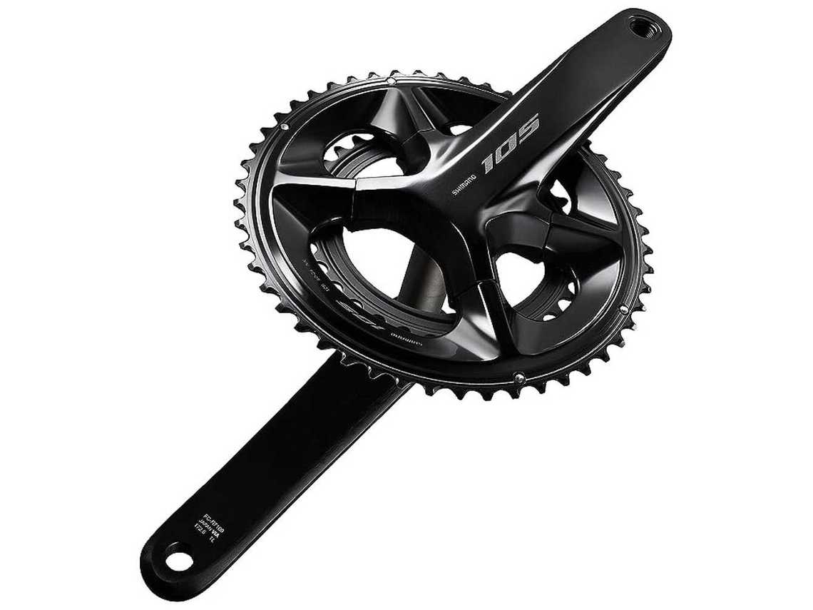 Pedivela 105 R7100 Prateado 160 Mm / 52-36Tshimano
