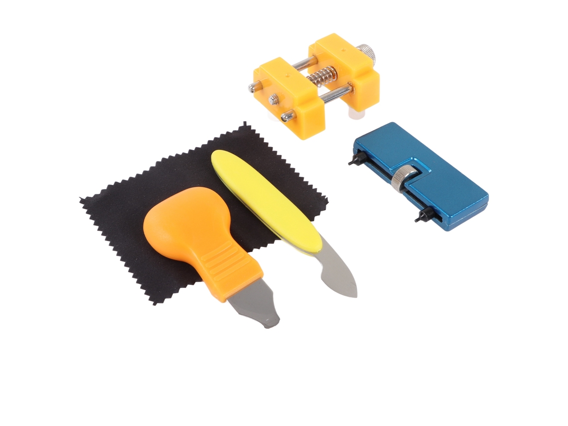 Kit De Ferramentas Laxiscreed Para Reparação De Relógios, Com Ferramentas Para Abrir E Ajustar Cases
