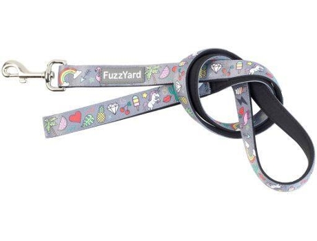 Trela para Cães  Coachella (Cinzento - 140x 2.5cm - Neoprene - L - Porte Grande)