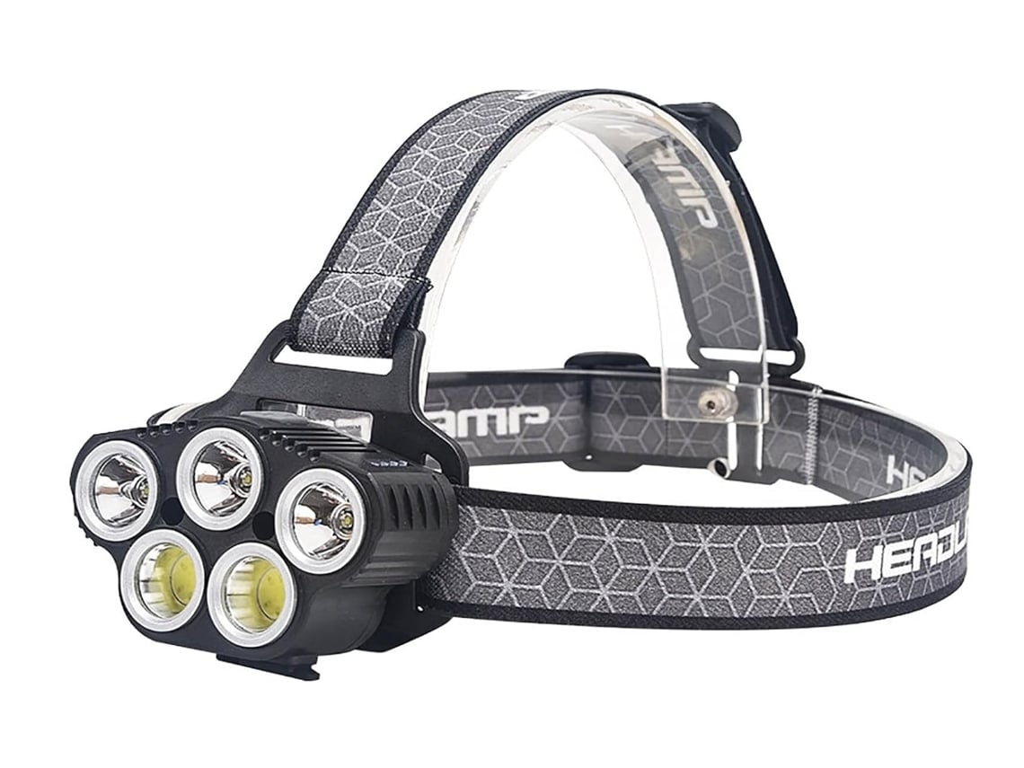Farol Farol Usb Mais Brilhante Farol com ZoomMelhor Farol para Adultos Acampamento Ciclismo Caminhada Caça Ao Ar Livre Preto BISBISOUS VIGA EUROPE