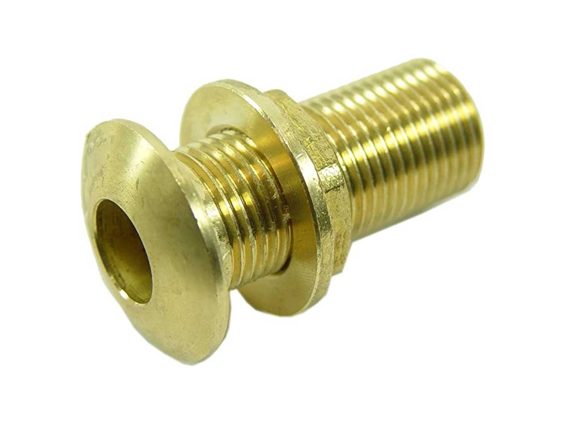 Latão de Ajuste de Pele Dourado 1´´TALAMEX