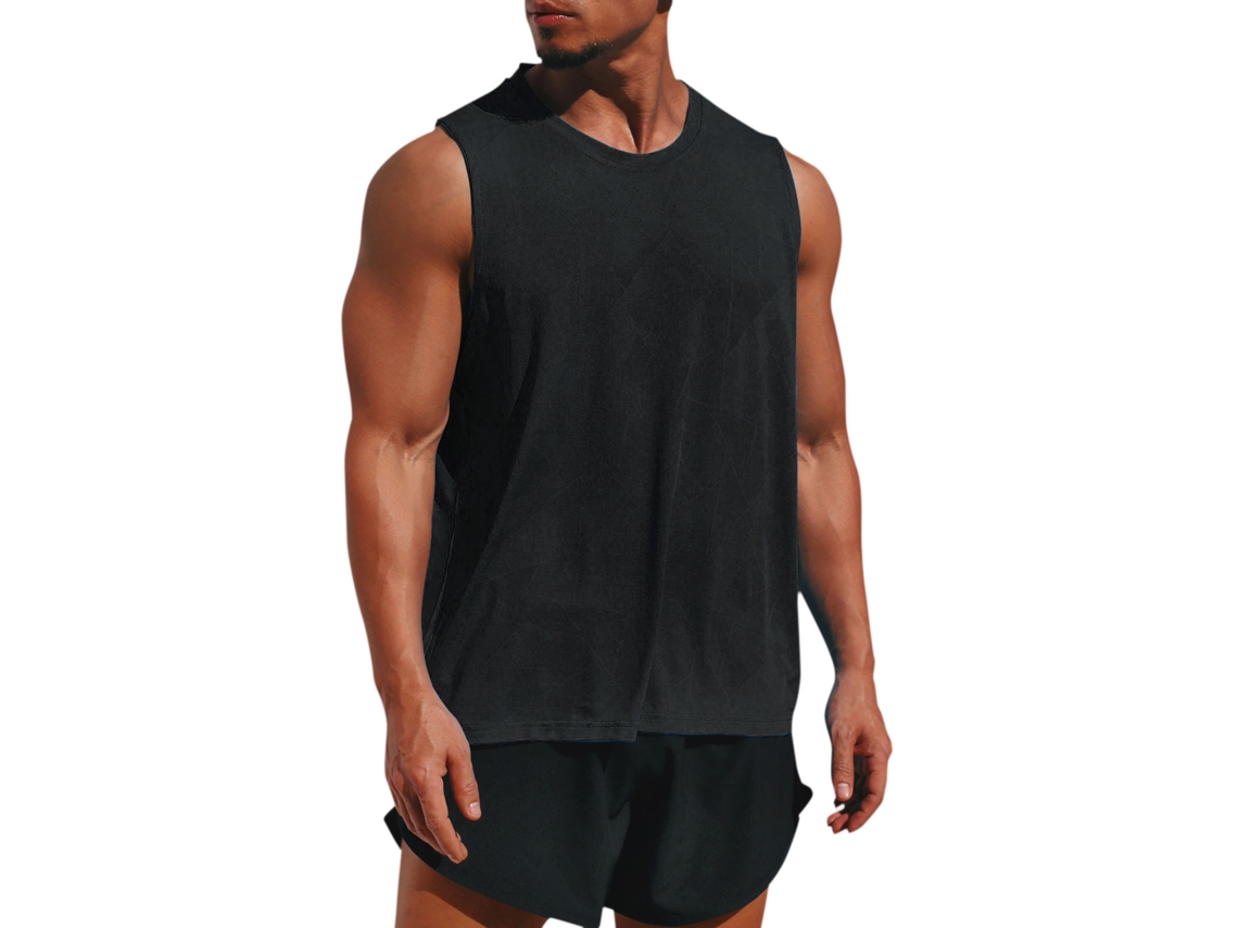 Business regata Masculina Atlética Sem Mangas Seca Rápido Elastic | S/MARCA