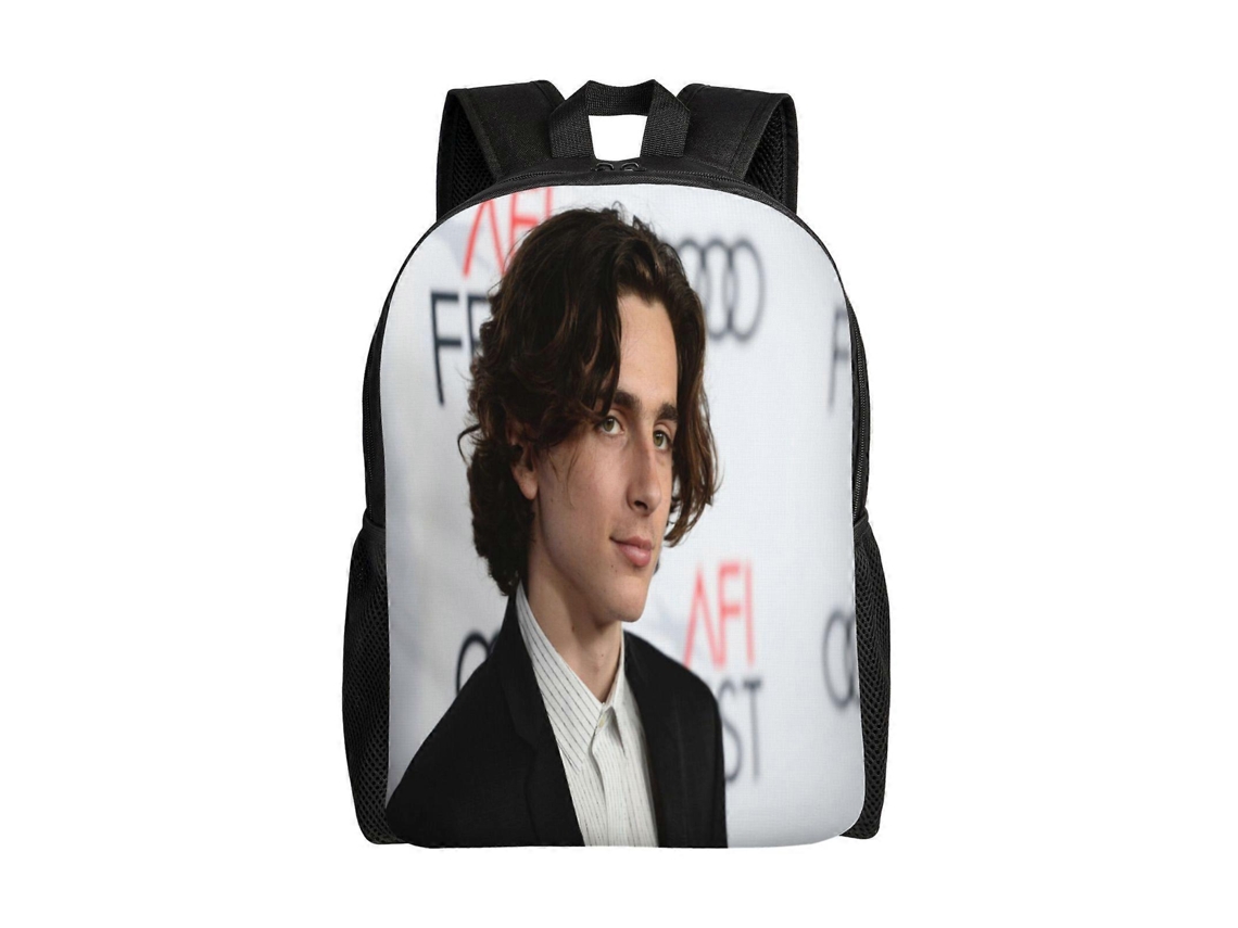 Mochila De Estudante Timothe Chalamet D161, Durável E Leve, Alça De Ombro Impermeável E Respirável M161 Olysi Shop