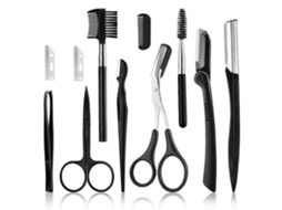 Navalha Para Sobrancelhas, Kit 11 Em 1 Para Sobrancelhas, Esfoliante Multiuso Hengjian