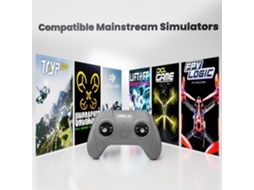 Modo 1 Startrc S8 Pro Controlador Simulador Fpv Dji Liftoff Drl Dcl Uncrash Tryp Iniciantes Experientes MDUG (acelerador Mão Esquerda)