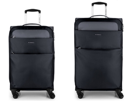Conjunto 2 Malas de Viagem GABOL Cloud (152 L - Preto)