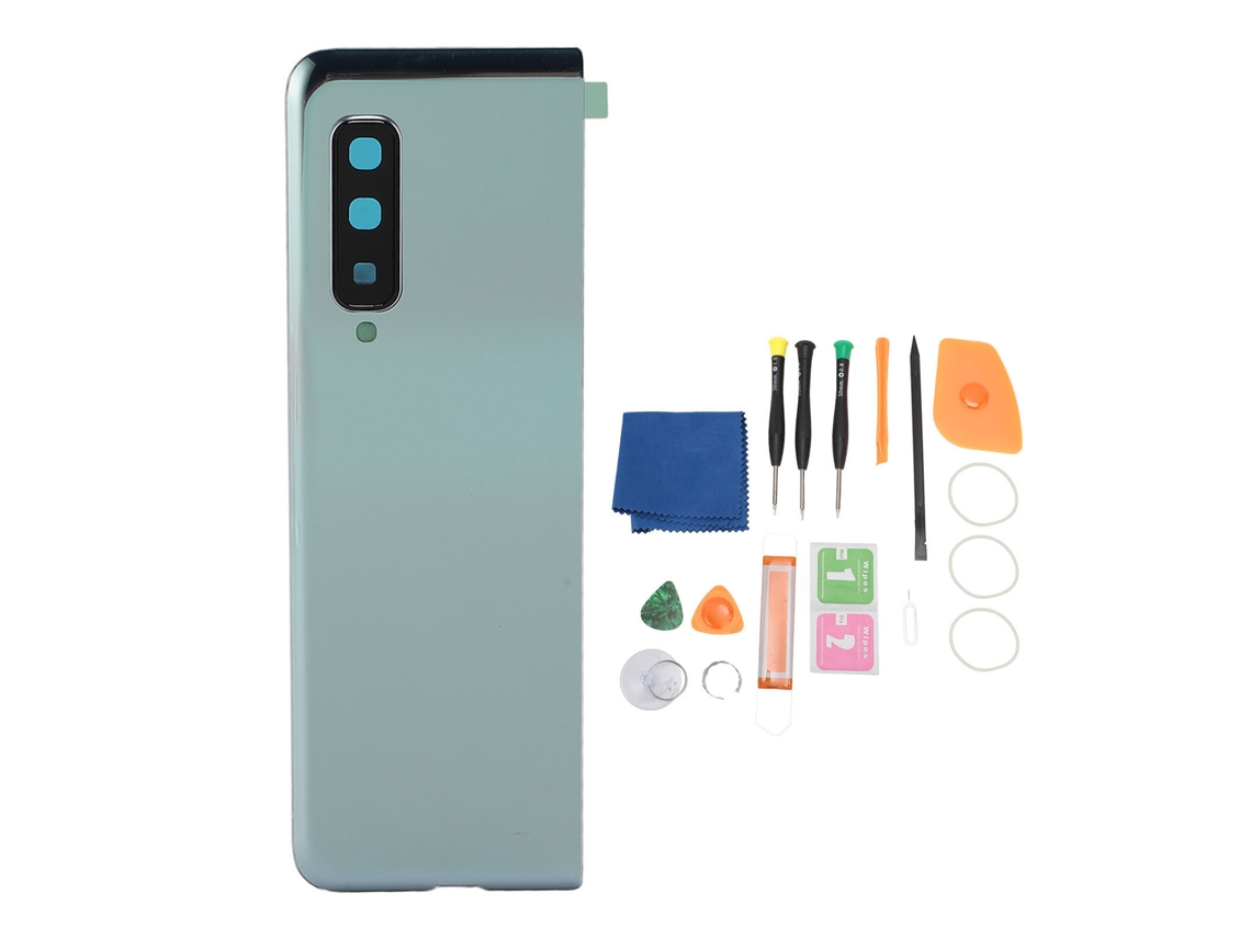 Aetheria tampa de Vidro Traseiro para Galaxy Z Fold F900 com Lente de Câmera e Kit de Reparo