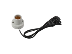 Suporte Cerâmico De Lâmpada Para Répteis (e27, 120v Us)