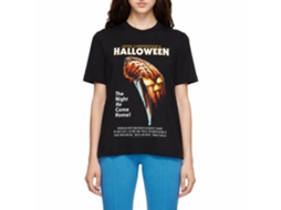 Rockinstone Halloween Movie Movie Poster Black Adult T-shirt Size:xxl