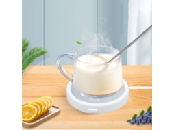 Aquecedor De Chávenas De Café Usb - Base Térmica Inteligente Para Bebidas, Leite E Chá Para Secretária