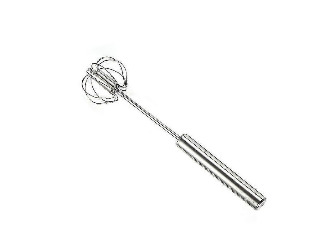 Batedeira Manual Semiautomática De Aço Inoxidável De 30 Cm (12 Polegadas) Para Ovos, Creme E Bebidas.