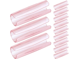 Ounona Clipes Antiderrapantes para Lençóis e Capas de Sofá, Clipes Duráveis em Abs Transparente, Lençóis Fixador para