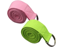 Abaodam 2 Unidades De Faixa Elástica Para Exercícios Yoga, Elástico Resistência, Portátil, Em Poliéster E