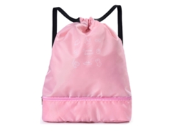 Bolsa para Roupa de Banho Seco e Molhado Separar Rosa L