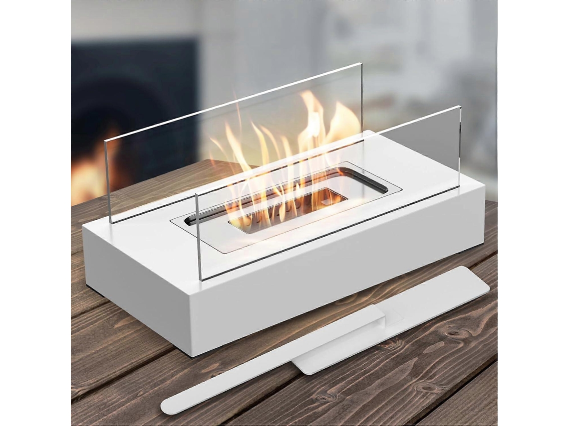 Lareira de Mesa, Lareira de Mesa Interna e Externa Comprimido de Etanol... BRILVIBERA