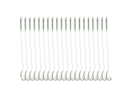 Hooks de Pesca Aço Inoxidável 20pcs 4