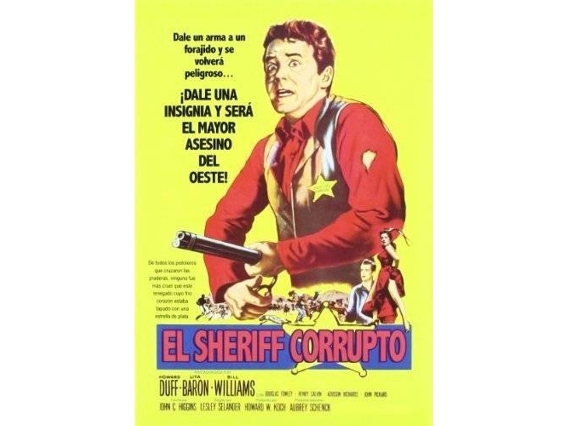 DVD The Broken Star (1956) / El Sheriff Corrupto (Edição em Espanhol)