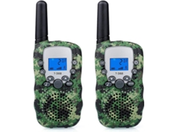 Walkie Talkie Camuflado De Longo Alcance De 3 Km, Jogos De Acampamento Ao Ar Livre, Melhores Presentes Para Crianças Brilvibera