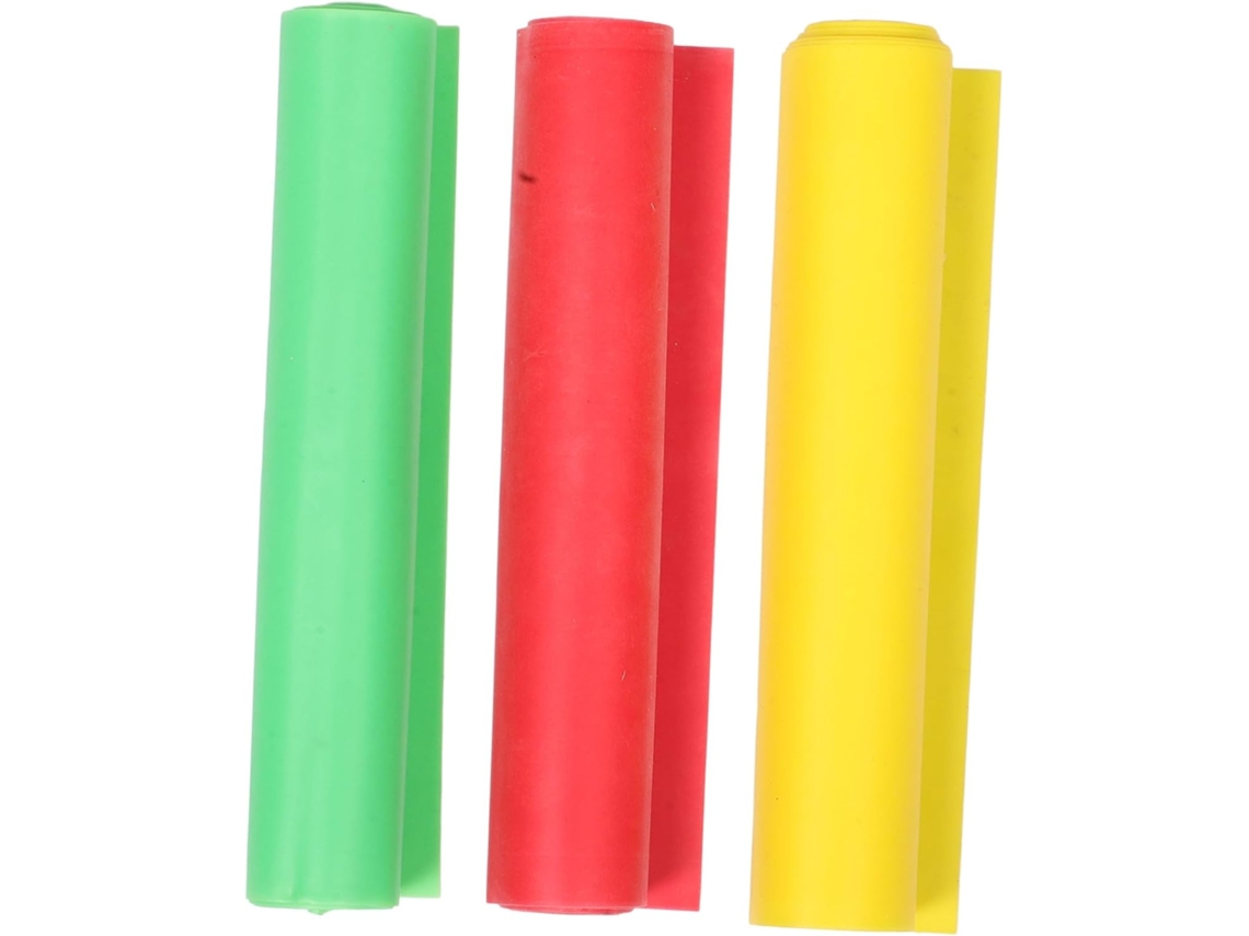 Toyvian Conjunto De 3-faixas Elásticas Resistência Para Treino, Alongamento Pernas, Ideal Academia Em Casa E