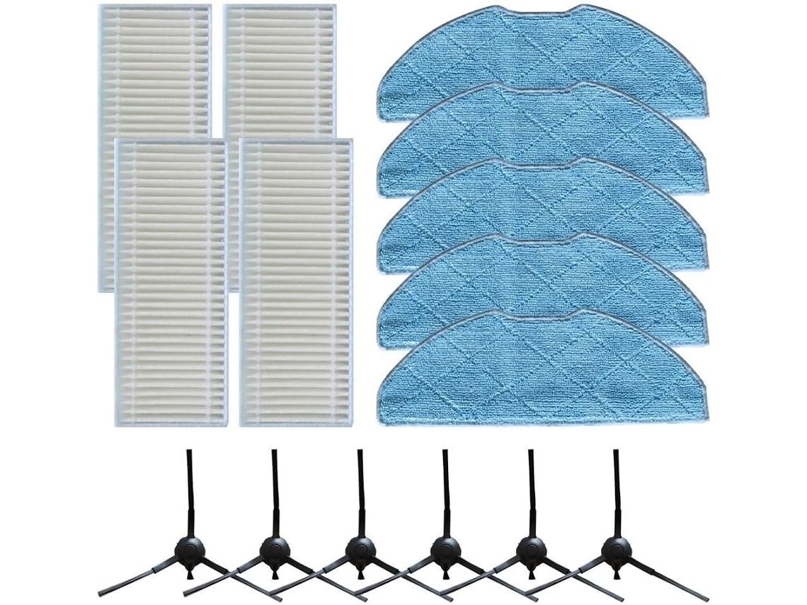 Set Di Cuscinetti Ricambio Per Filtro Spazzola Laterale Compatibile