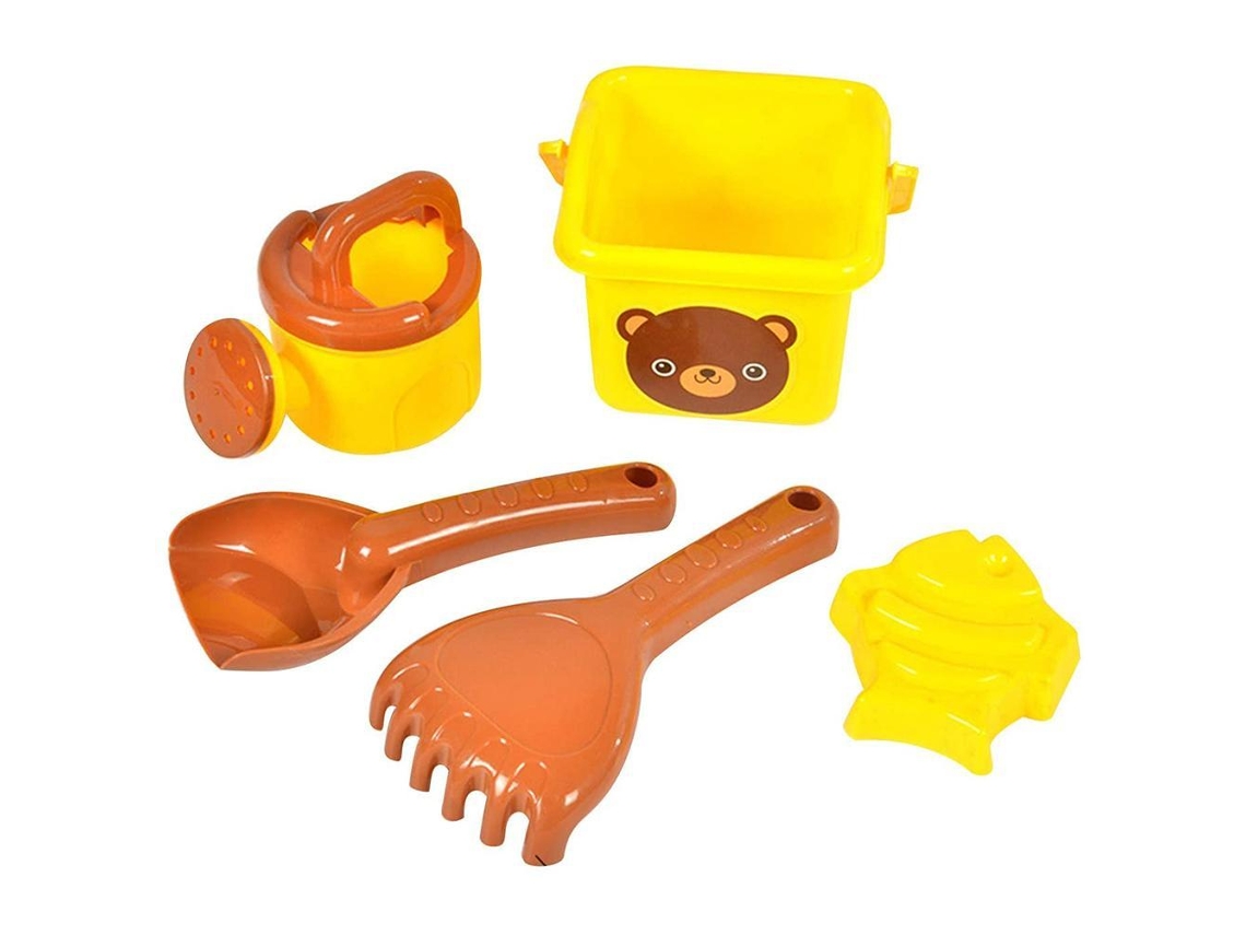 Ycnm-conjunto De Brinquedos De Areia Praia 5 Peças Abs