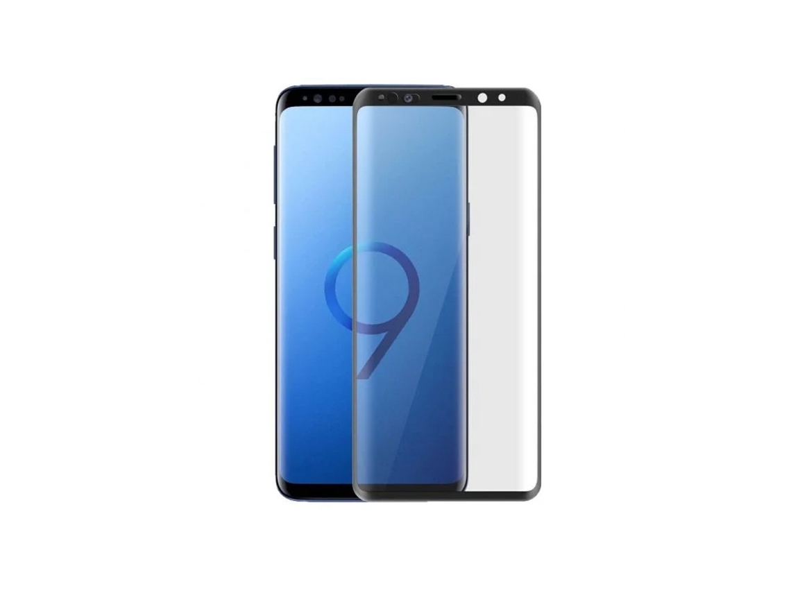 Película De Vidro Curvo Full Glue - Samsung Galaxy S9+ Preto