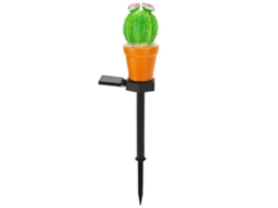 Lâmpada solar para gramado cactus com IP65 LED iluminação jardim exterior decoração S/MARCA