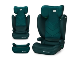 Cadeira Auto Kinderkraft I‑SPARK 100–150 cm sem ISOFIX com cinto de 3 pontos e ajuste em 10 níveis Verde