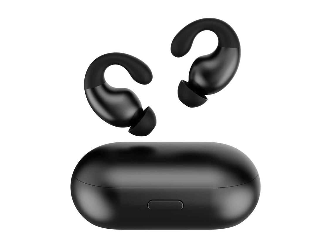 Auriculares Bluetooth Sem Fio com Clipe de Ouvido com Baixo Atraso de Exibição Digital e Bateria de Longa Duração