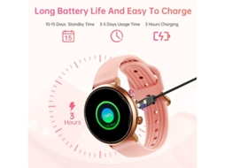 Smartwatch Tela Amoled De 1.32 Polegadas 9mm Design Ultrafino 5atm E Ip69 À Prova Dágua Mais De 100 Modos Esportivos Preto Yizhood