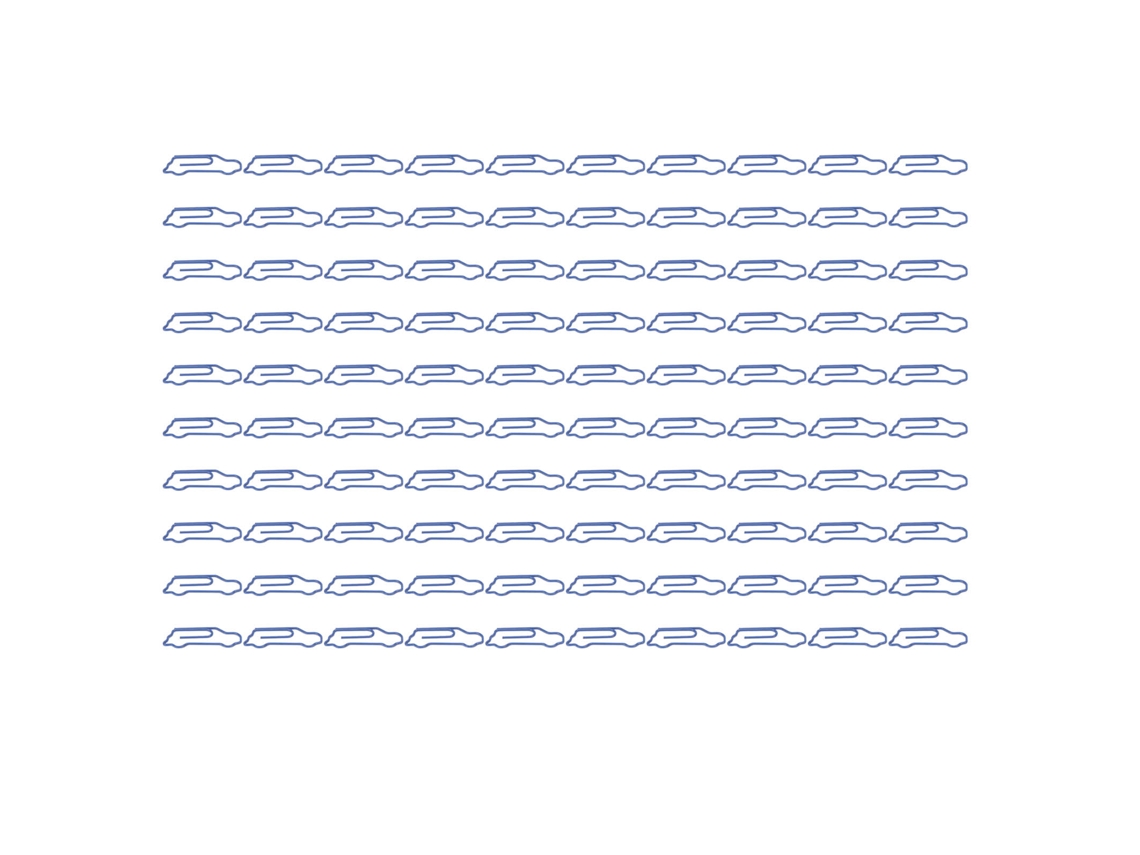 100 Clipes De Papel Metálicos Em Formato De Carro Clipes De Escritório Leves E Portáteis Para Organização De Documentos E Arquivos Aquaforge