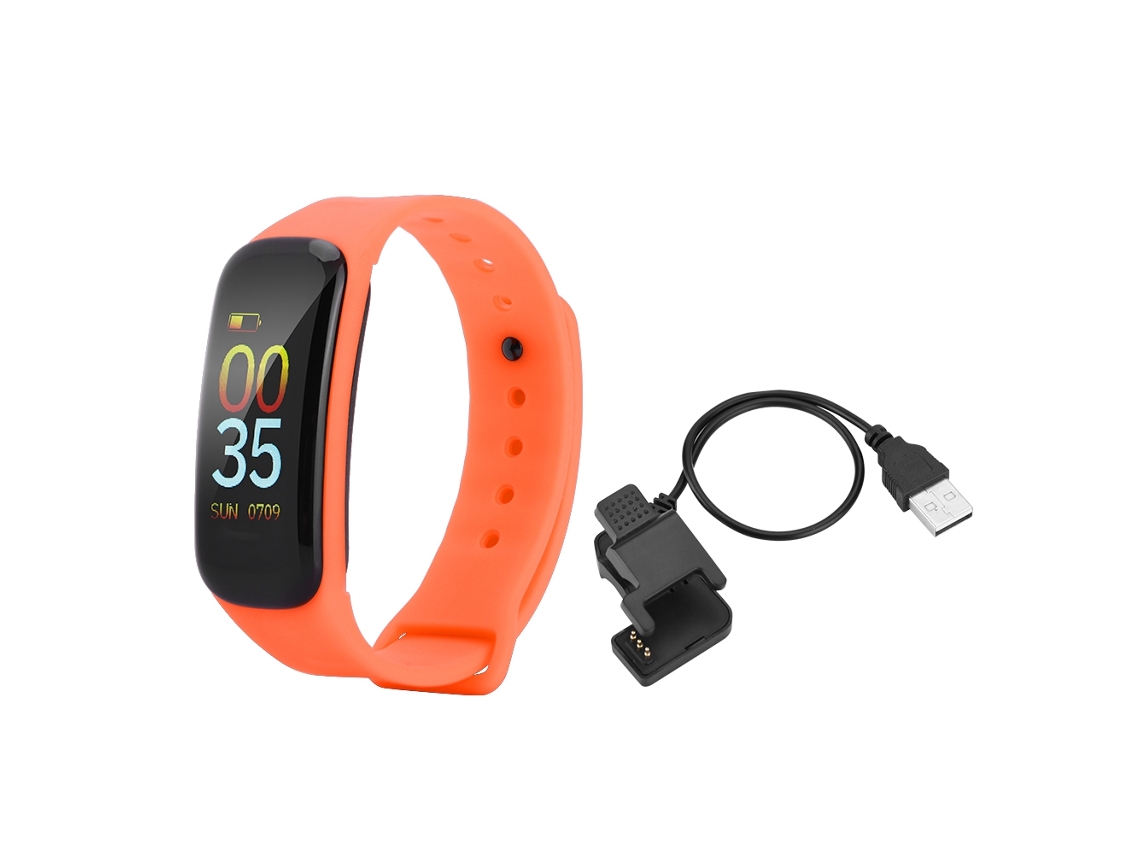 Pulseira Inteligente EOOCOO (monitoramento de Frequência Cardíaca, Pressão Arterial e Oxigenação Sanguínea)