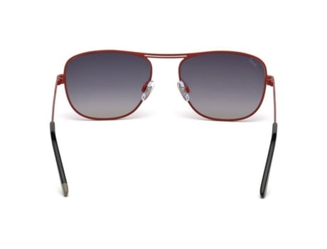 Óculos escuros masculinoas  WE0199-66C Vermelho Cinzento (ø 55 mm)