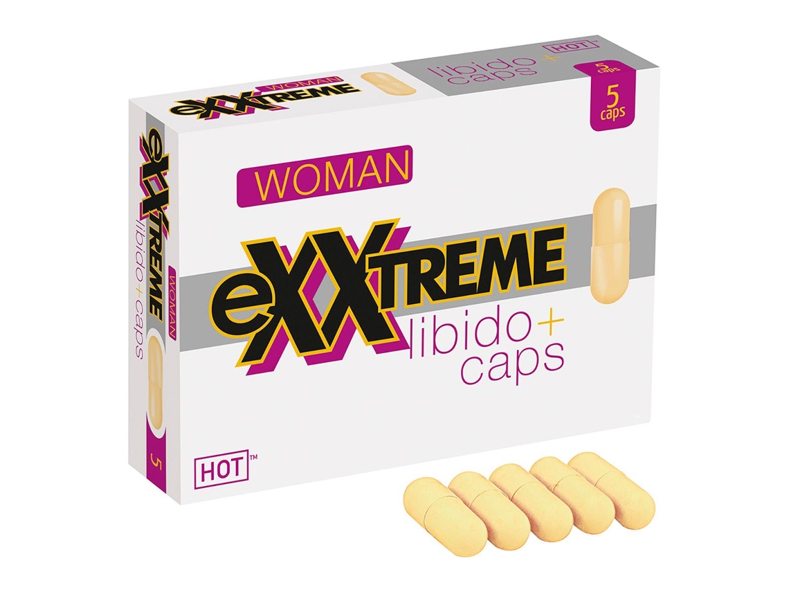 Pastilhas para Mulheres Exxtreme Libido, 5 peças HOT