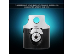 Laxiscreed Cabeça De Furação 50mm F1 Tipo B Para Tornos E Fresadoras De Alta Precisão