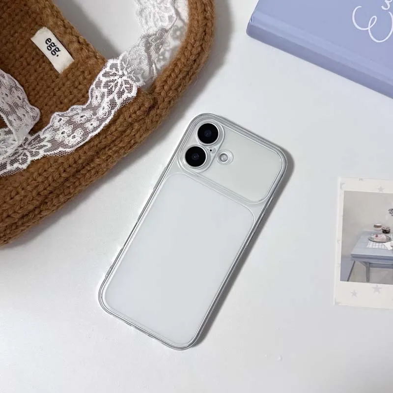 Capa Ultrafina, Translúcida E Fosca Para Iphone 13 Pro (branco), À Prova De Choque, Capa Protetora Macia.