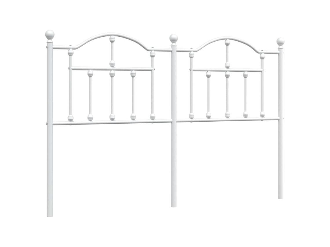 Headboard, Headboards Vidaxl Branco Aço (135 Cm)