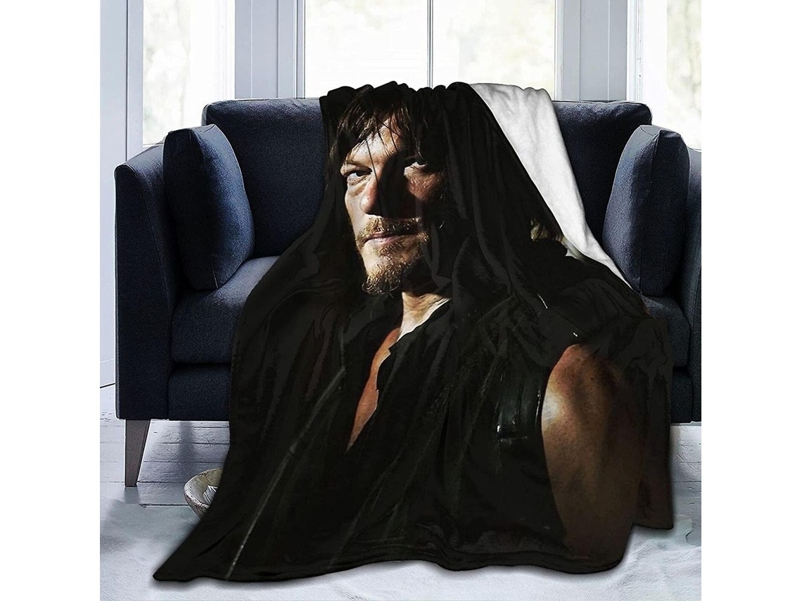 Cobertor De Lã Daryl Dixon, Cobertor Leve, Supermacio, Aconchegante E Luxuoso, De Microfibra -t283-aquaforge
