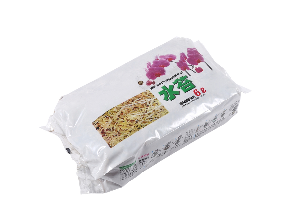 Laxiscreed Substrato Orgânico Para Phalaenopsis, 6l, Hidratante Com Nutrientes Naturais