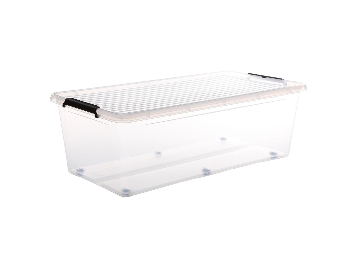 5FiveClear Caixa Plástico Clip N Caixa 55L 5 FIVE SIMPLY SMART
