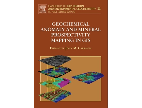 Livro Geochemical Anomaly and Mineral Prospectivity Mapping in GIS de Ejm Carranza (Inglês - Capa Dura)