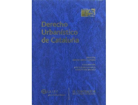 Livro Derecho urbanístico de Cataluña de Carmen Alonso Higuera (Espanhol)