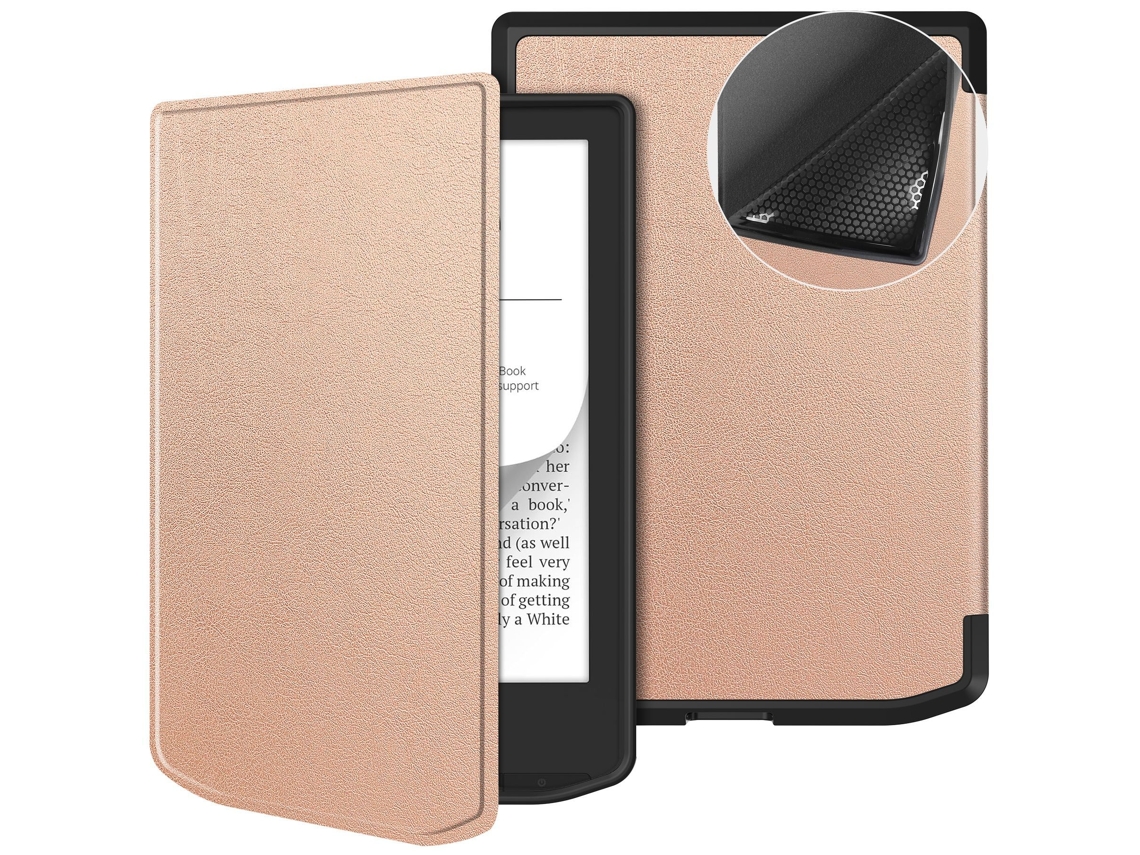 Capa Para Pocketbook Verse Pb629 Ouro Rosa