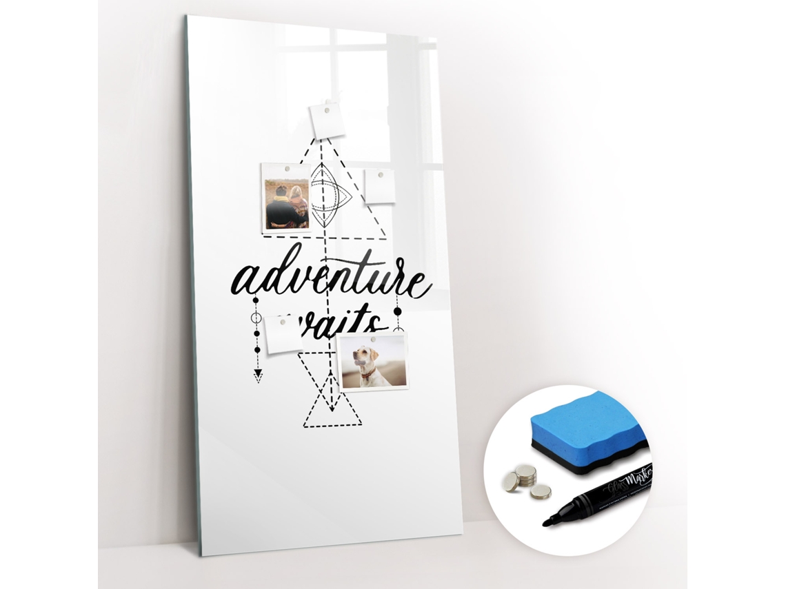 Quadro Magnético Decorativo Aventura Para A Cozinha Espelharte (60x120 Cm)